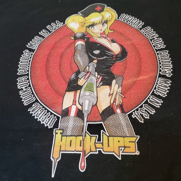 Hook-ups T-shirt New School - Picture 2 of 7